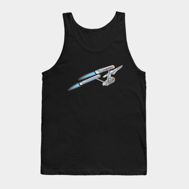 Enterprise Classic Tank Top by LaughingDevil